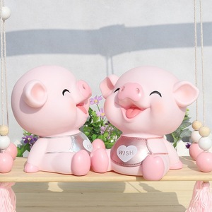 Qianguan lợn kho báu Heo đất nữ công chúa trẻ em chống ngã 12 cung hoàng đạo bé gái dễ thương - Product Image 5