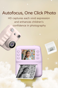 Renkli Baskı 1080p Anında Görüntüleme Çocuk Kamerası <span class=keywords><strong>Mini</strong></span> Çocuk Dijital Baskı Kamerası - Product Image 3