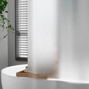 Heavy Duty PEVA <strong>Shower</strong> <strong>Curtain</strong> Liner Clear Bathroom Liner <strong>with</strong> Modern Digital Printing Waterproof Heavy Duty <strong>Shower</strong> <strong>Curtain</strong> - Product Image 3