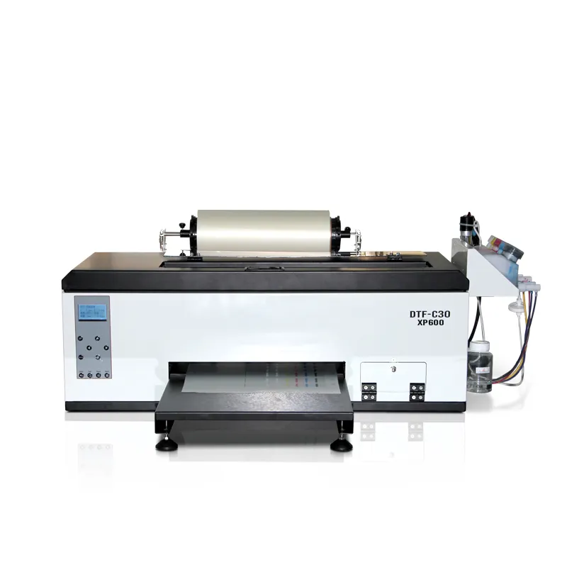 XT800 XP600 DTF Impresora A3 + Hoja de Transferencia de Calor Película PET Impresora Digital DTF Tinta A3 DTF Impresora