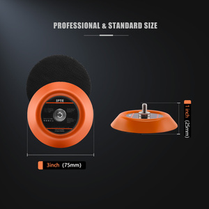 SPTA BP301-6 M6 filo <span class=keywords><strong>3</strong></span> pollici PU gancio & anello supporto Pad per SPTA Mini lucidatrice - Product Image 2