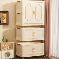 Armoire de rangement pour vêtements de bébé, moderne, durable, pliable, grande capacité, pour chambre à coucher et hôtel