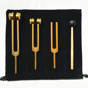 Ensemble de diapasons de thérapie des chakras en gros, couleur or ou argent au choix, diapasons vibratoires pour la méditation, le yoga et la relaxation - Product Image 3