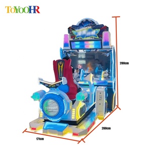 Nouvelle conception de machine de <span class=keywords><strong>jeu</strong></span> électronique de simulation de vol, <span class=keywords><strong>jeu</strong></span> d'arcade de course d'avions, 1 joueur, à monnayeur, en anglais - Product Image 4