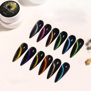 AILANUO Vernis à ongles gel UV magnétique 9D 12 couleurs avec finition pailletée, formule végane non toxique pour salons de manucure professionnels - Product Image 2