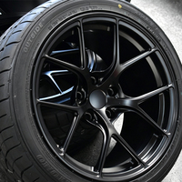 Jantes en alliage de course légères de 17, 18, 19, 20, 21, 22 pouces, 5x114.3, 5x120, roues personnalisées pour voitures JDM, style T S5 TITAN 7, roues forgées