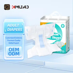 Kimlead Extra Absorbent Adult Diaper Adult Nappy Diapers Xxl Adult Diaper Custom Made