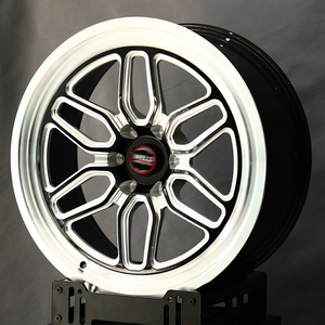 Rines Bibo 22x9.5 Forjados para Camioneta, 6 Estilos, Negro Fresado Cóncavo, 6x135 6x139.7 para F150 Silverado, 6 Birlos, Forjados para Camioneta Drag - Product Image 1