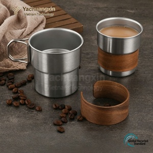 Juego de Utensilios de Cocina de Aluminio para Acampar, Olla Apilable con Asas Plegables para Cocinar al Aire Libre en Todas las Estaciones - Product Image 5