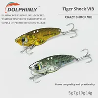 Long Cast Metal VIB Leurre 5g/7g/10g/14g Attrayant pour le bar d'eau douce Mandarin Poisson Tilapia Rivières Lacs Pêche en eau salée