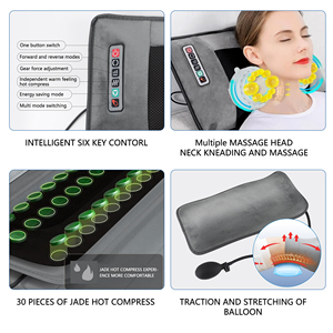 Matelas de massage électrique pour bureau à domicile, vibrant pour le cou, les épaules, les hanches et les jambes - Product Image 3