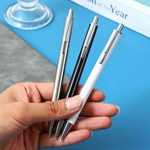 Wholesale Business 1.0 MM Writing Width Metal Ballpoint <b>Pen</b> With Custom Logo for Office School Gift - Product Image 2