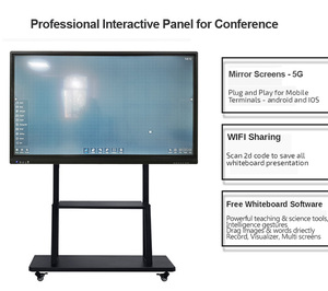 Hot Selling 4K UHD Interactive Flat Panel LCD <b>Screen</b> Smart Touch <b>Screen</b> for Classroom Interactive Boards Whiteboard Type - Product Image 2