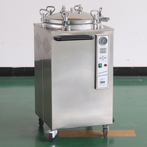 Stérilisateur d'autoclave d'hôpital vétérinaire 35L-150L équipement de vapeur de pression verticale pour la clinique de diagnostic de chien - Product Image 2