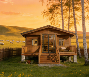 <span class=keywords><strong>Bungalow</strong></span> Abitativo Portatile |   Case Mobili con 2 Camere da Letto, Abitazioni Prefabbricate di Lusso - Product Image 2