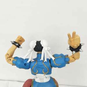 <span class=keywords><strong>Street</strong></span> <span class=keywords><strong>Fighter</strong></span> Chun-Li pour Neca Garage Kits Wang RYU GUILE Personnes Déménagement Modèle Maison Fantôme PVC Poupées À Main Jouet - Product Image 2