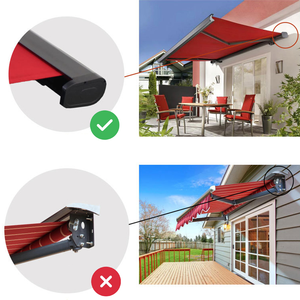 Toldo Retráctil de Aleación de Aluminio de Alta Calidad <span class=keywords><strong>para</strong></span> Patio, Cubierta Impermeable <span class=keywords><strong>para</strong></span> <span class=keywords><strong>Sombra</strong></span> en Exteriores - Product Image 3
