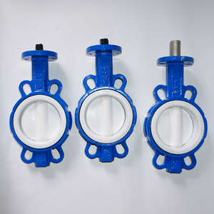 ROTK Electric Actuator 220V DN100 PN16 Ductile Iron Casting Actuated Electric Wafer Type Motorized butterfly Valve - Product Image 3
