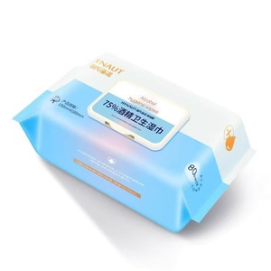 Lingettes alcoolisées Haier Innovate, lingettes alcoolisées ménagères à 75 % d'alcool, extra larges et épaisses, 80 lingettes/paquet - Product Image 1