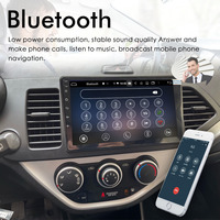 128GB ROM Android 12 Radio 2Din para KIA PICANTO Morning CarPlay navegación GPS pantalla táctil estéreo coche reproductor de vídeo Multimedia