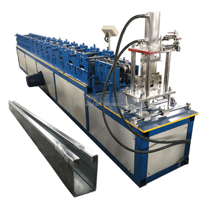 Phổ biến hướng dẫn đường sắt màn trập cửa máy kim loại trượt hướng dẫn cuộn hình Thành thép màn trập hệ thống cửa (Gạch làm máy móc) - Product Image 1