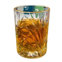 Verre à eau réutilisable de 410 ml pour la maison, design bohème, résistant à la chaleur, compatible lave-vaisselle, pour bière et jus