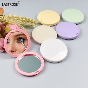 Pocket Mini Circular Foldable Beauty <b>Compact</b> Vanity Handheld Mirror Round Folding Double <b>Sided</b> Cute <b>Table</b> Makeup Mirror - Product Image 6