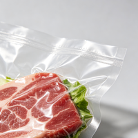 Plastiek zakjes verpakking nylon vacuümzak PA PE co-extrusie food grade hitte verzegelbare diepvrieszakjes voor vlees en vis op maat OEM
