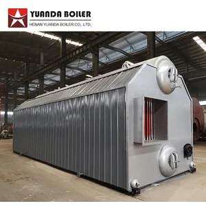 20 t/h Biomass Wheat Straw Rice Straw Fired Moving Grate Steam Boiler