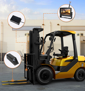 Không dây năng lượng mặt trời Powered không dây phía sau xem máy ảnh cho xe tải xe buýt xe nâng máy kéo thiết bị xây dựng hệ thống an toàn xe - Product Image 6