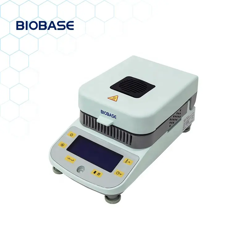 مقياس الرطوبة موديل BM-50 من BIOBASE جهاز مراقبة الرطوبة الرقمي 0.001 جم عالي الدقة مقياس الرطوبة السريع