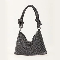 2024 nouveau YCH luxe 2023 strass sac hobo brillant bling dames devraient sac diamant sacs à main et sac à main de soirée