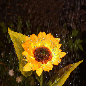 Chất lượng cao bán buôn tùy chỉnh giá rẻ năng lượng mặt trời ánh sáng hướng dương ngoài trời sân vườn không thấm nước đèn cỏ - Product Image 3