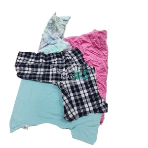 Chiffons de coton en tricot de déchets textiles absorbants doux Chiffons de nettoyage industriels en 100% coton Palette de chiffons - Product Image 2