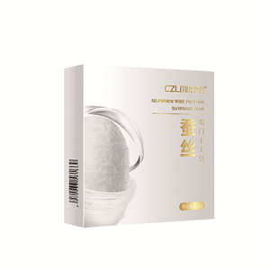 Jabón corporal de gusano de seda a base de hierbas para <span class=keywords><strong>piel</strong></span> <span class=keywords><strong>grasa</strong></span>, barra de jabón blanqueadora hidratante, jabón de limpieza de baño suave y refrescante para mujeres - Product Image 2