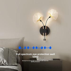 Lámpara de Pared <span class=keywords><strong>LED</strong></span> Moderna y Minimalista para Dormitorio, Sala de Estar, Escalera y Pasillo - Diseño Creativo <span class=keywords><strong>con</strong></span> Pantalla Acrílica - Product Image 1
