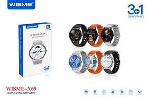 นาฬิกาอัจฉริยะ HKSF WISME X69 หน้าปัดกลม ฟรีไซส์ ขายส่ง - Product Image 4