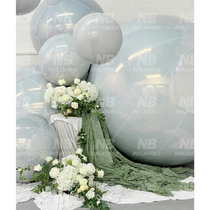 Outdoor Big Shiny Inflatable <b>Mirror</b> <b>Ball</b> Balloon Silver Waterproof for Events Customized Outdoor Big Shiny Inflatable <b>Mirror</b> Bal - Product Image 6