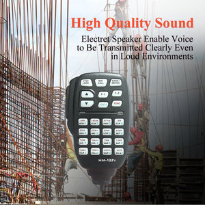 HM-133V Hm133 Dtmf Tay Loa Mic Microphone Cho ICOM ID-800H ID-880H IC-2800H IC-2820H IC-V8000 Di Động Đài Phát Thanh Walkie Talkie - Product Image 4