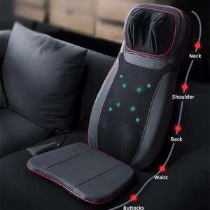 OEM Customized Portable Car <strong>Masages</strong> Seat Vibrating Neck and Back Shiatsu Massage Cushion Full Body Use - Product Image 1
