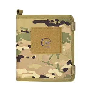 Tactical Notebook Multifunctional Weatherproof Map Case for Hiking Outdoor Activities.