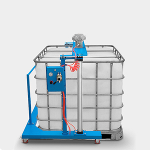 气动搅拌机 250 加仑 IBC 大型桶专用可调速自动升降胶水油墨涂料搅拌机 - Product Image 5
