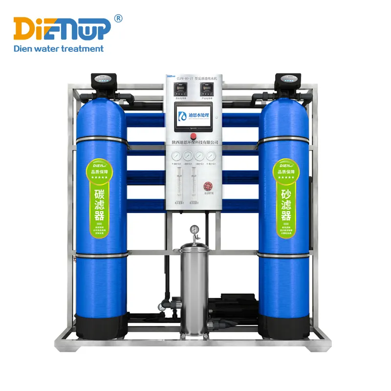 Pure Mineral Drinking Water Reverse Osmosis System Purifying Filters Purifier Machine RO Purification Water Treatment Plant