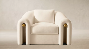 Canapé en tissu de lin blanc de luxe personnalisé Rhoohill, canapé rétro pour salon de villa, mobilier moderne pour salon, ensemble de canapés - Product Image 2