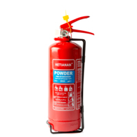 Extincteur à poudre sèche portable 1-12 kg ABC DCP en acier inoxydable certifié KIWA TUV Rheinland pour la maison et l'industrie