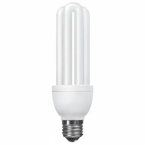 Supreme 20W E27 (Grueso) 3U Bombilla 2700K Luz blanca cálida 1266lm CFL Principio Patrón de tubo - Product Image 2