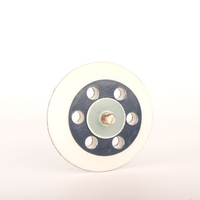 Support de polisseuse de voiture M8 à 6 trous de 3 pouces, en matériau PU, adapté aux polisseuses à double action.