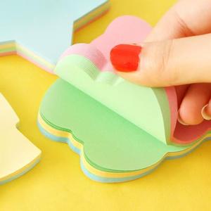 Wholesale Small Pocket Size Writing Notepad with Die Cut Shape Hotel <strong>Study</strong> Sticky Notes with Company Logo Printing Memo <strong>Pads</strong> - Product Image 6