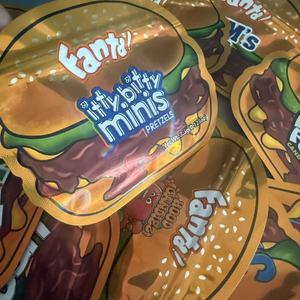 Bolsa de Mylar con Forma de Hamburguesa, Lista para Enviar, MOQ Bajo, para Empaque de 3.5g de Flores Exóticas y Gomitas, Bolsa con Cierre Hermético a Prueba de Olores - Product Image 5