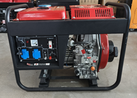 Démarrage électrique en gros 3kW générateur diesel à cadre ouvert 110 VCA/220 VCA générateur diesel portable pour la maison, camping-car, véhicules